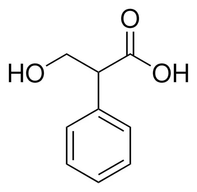 3-HYDROXY-2-PHENYLPROPANOIC ACID structure, CAS 552-63-6