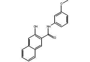 3-HYDROXY-N-(3-MORPHOLINOPROPYL)-2-NAPHTHAMIDE structure, CAS 10155-47-2