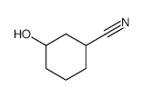 3-HYDROXYCYCLOHEXANECARBONITRILE structure, CAS 24056-33-5