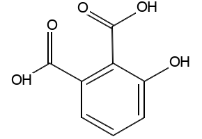 3-HYDROXYPHTHALIC ACID structure, CAS 601-97-8