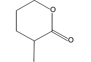 3-HYDROXYTETRAHYDRO-2H-PYRAN-2-ONE structure, CAS 5058-01-5