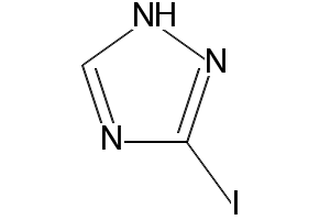 3-IODO-1H-1,2,4-TRIAZOLE structure, CAS 7411-20-3