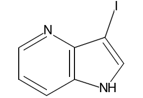 3-IODO-1H-PYRROLO[3,2-B]PYRIDINE structure, CAS 1083181-26-3
