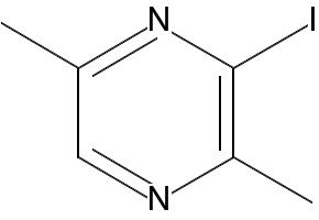 3-IODO-2,5-DIMETHYLPYRAZINE structure, CAS 59021-15-7