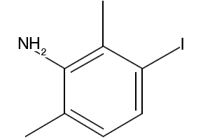 3-IODO-2,6-DIMETHYLANILINE HYDROCHLORIDE structure, CAS 135630-62-5