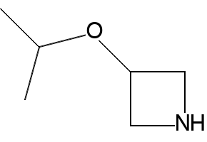 3-ISOPROPOXYAZETIDINE structure, CAS 871791-79-6