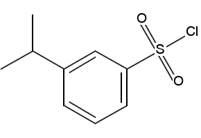 3-ISOPROPYLBENZENE-1-SULFONYL CHLORIDE structure, CAS 71530-58-0