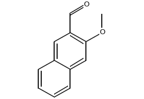 3-METHOXY-2-NAPHTHALDEHYDE structure, CAS 56679-88-0