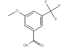 3-METHOXY-5-(TRIFLUOROMETHYL)BENZOIC ACID structure, CAS 53985-48-1
