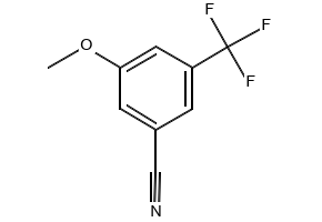 3-METHOXY-5-(TRIFLUOROMETHYL)BENZONITRILE structure, CAS 868167-61-7