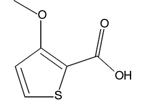 3-METHOXYTHIOPHENE-2-CARBOXYLIC ACID structure, CAS 60166-83-8