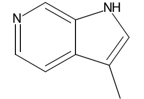 3-METHYL-1H-PYRROLO[2,3-C]PYRIDINE structure, CAS 25796-95-6