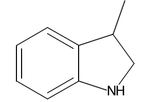 3-METHYL-2,3-DIHYDROINDOLE HYDROCHLORIDE structure, CAS 4375-15-9