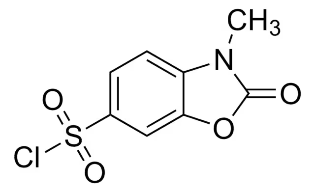 3-METHYL-2-OXO-2,3-DIHYDROBENZO[D]OXAZOLE-6-SULFONYL CHLORIDE structure, CAS 62522-63-8