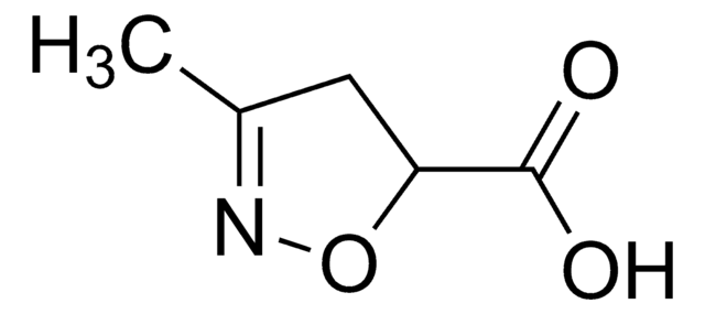 3-METHYL-4,5-DIHYDROISOXAZOLE-5-CARBOXYLIC ACID structure, CAS 473700-52-6