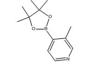 3-METHYL-4-(4,4,5,5-TETRAMETHYL-1,3,2-DIOXABOROLAN-2-YL)PYRIDINE structure, CAS 1032358-00-1