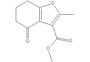 3-METHYL-4-OXO-4,5,6,7-TETRAHYDROBENZOFURAN-2-CARBOXYLIC ACID structure, CAS 112579-43-8