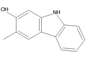 3-METHYL-9H-CARBAZOL-2-OL structure, CAS 24224-30-4