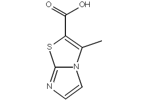 3-METHYLIMIDAZO[2,1-B]THIAZOLE-2-CARBOXYLIC ACID structure, CAS 1017273-59-4