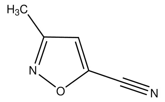 3-METHYLISOXAZOLE-5-CARBONITRILE structure, CAS 65735-07-1