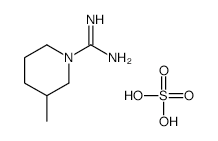 3-METHYLPIPERIDINE-1-CARBOXIMIDAMIDE SULFATE structure, CAS 132856-77-0