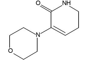 3-MORPHOLINO-5,6-DIHYDROPYRIDIN-2(1H)-ONE structure, CAS 545445-40-7
