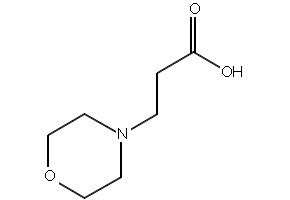 3-MORPHOLINOPROPANOIC ACID structure, CAS 28025-77-6