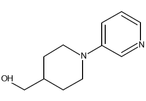 3-NITRO-4-(PIPERIDIN-1-YL)PYRIDINE structure, CAS 85868-36-6