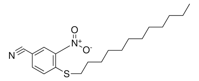 3-NITRO-4-(PROPYLAMINO)BENZONITRILE structure, CAS 438554-06-4