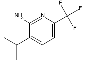 3-NITRO-6-(TRIFLUOROMETHYL)PYRIDIN-2-AMINE structure, CAS 893444-21-8