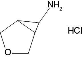 3-OXABICYCLO[3.1.0]HEXAN-6-AMINE HYDROCHLORIDE structure, CAS 693248-55-4