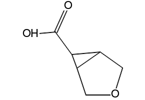 3-OXABICYCLO[3.1.0]HEXANE-6-CARBOXYLIC ACID structure, CAS 693248-53-2