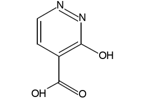 3-OXO-2,3-DIHYDROPYRIDAZINE-4-CARBOXYLIC ACID structure, CAS 54404-06-7