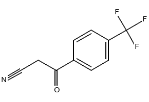 3-OXO-3-(4-(TRIFLUOROMETHYL)PHENYL)PROPANENITRILE structure, CAS 71682-94-5