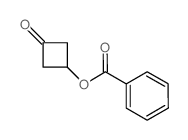 3-OXOCYCLOBUTYL BENZOATE structure, CAS 1081559-36-5