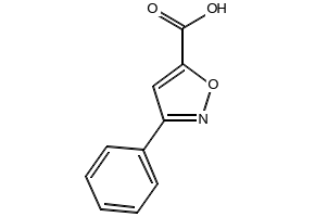 3-PHENYLISOXAZOLE-5-CARBOXYLIC ACID structure, CAS 14442-12-7