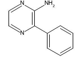 3-PHENYLPYRAZINAMINE structure, CAS 41270-67-1