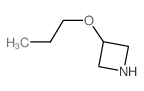 3-PROPOXYAZETIDINE HYDROCHLORIDE structure, CAS 897086-92-9