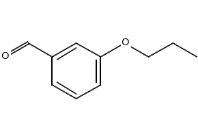 3-PROPOXYBENZALDEHYDE structure, CAS 67698-61-7