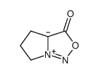 3A,4,5,6-TETRAHYDRO-3-OXO-3H-PYRROLO[1,2-C][1,2,3]OXADIAZOL-7-IUM YLIDE structure, CAS 98262-66-9