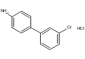 4'-CHLORO-[1,1'-BIPHENYL]-3-AMINE HYDROCHLORIDE structure, CAS 1172831-13-8