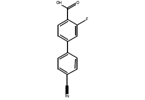 4'-CYANO-3-FLUORO-[1,1'-BIPHENYL]-4-CARBOXYLIC ACID structure, CAS 1261929-01-4
