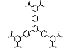 4'-FLUORO-[1,1'-BIPHENYL]-3,3',5-TRICARBOXYLIC ACID structure, CAS 1261984-63-7