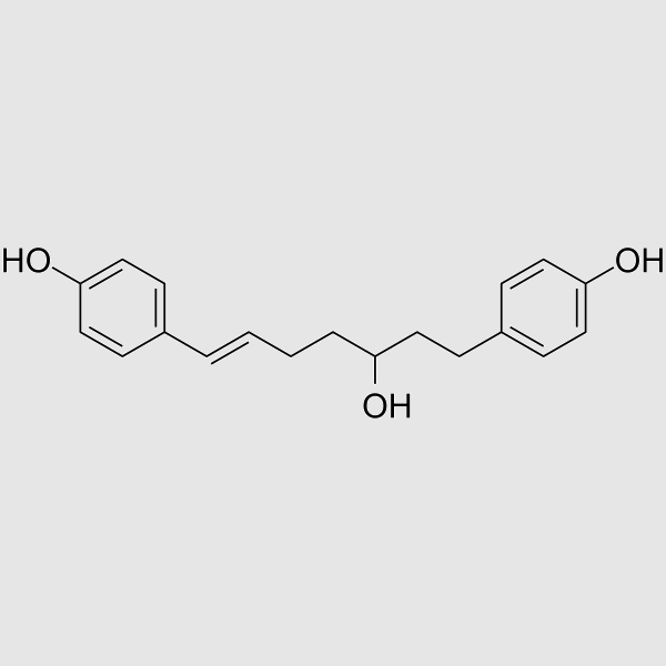 4,4'-(5-HYDROXYHEPT-1-ENE-1,7-DIYL)DIPHENOL structure, CAS 1083195-05-4