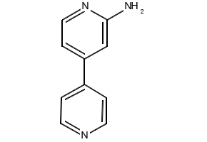 4,4'-BIPYRIDIN]-2-AMINE structure, CAS 52311-42-9