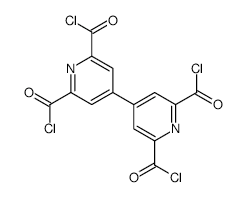4,4'-BIPYRIDINE]-2,2',6,6'-TETRACARBONYL TETRACHLORIDE structure, CAS 124558-61-8