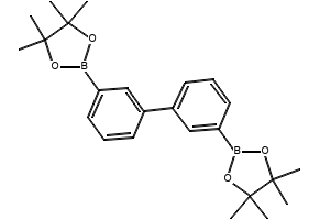 4,4'-BIS(4,4,5,5-TETRAMETHYL-1,3,2-DIOXABOROLAN-2-YL)-1,1'-BIPHENYL structure, CAS 207611-87-8