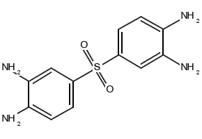 4,4'-SULFONYLBIS(BENZENE-1,2-DIAMINE) structure, CAS 13224-79-8