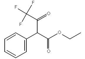 4,4,4-TRIFLUORO-3-OXO-2-PHENYLBUTANENITRILE structure, CAS 175205-70-6