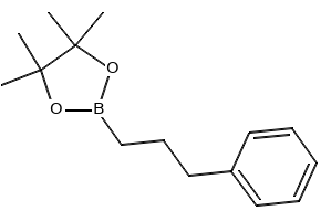 4,4,5,5-TETRAMETHYL-2-(3-PHENYLPROPYL)-1,3,2-DIOXABOROLANE structure, CAS 329685-40-7